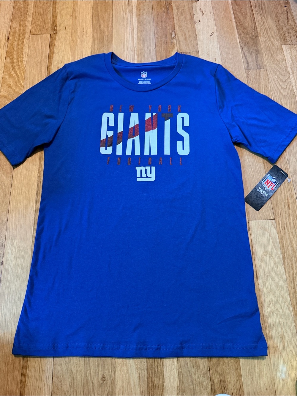 NWT NFL New York Giants Royal Blue Graphic Tee 🏈